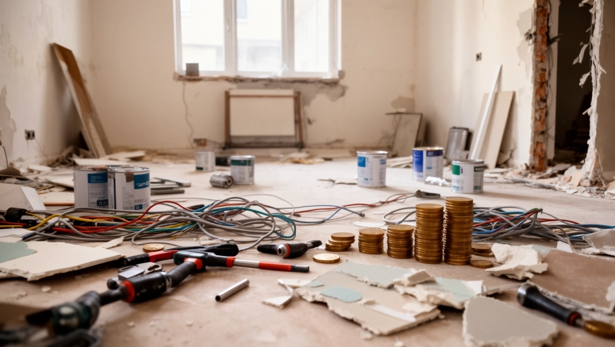 koszt generalnego remontu mieszkania