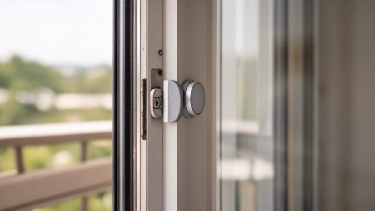 Magnes do drzwi balkonowych bez wiercenia