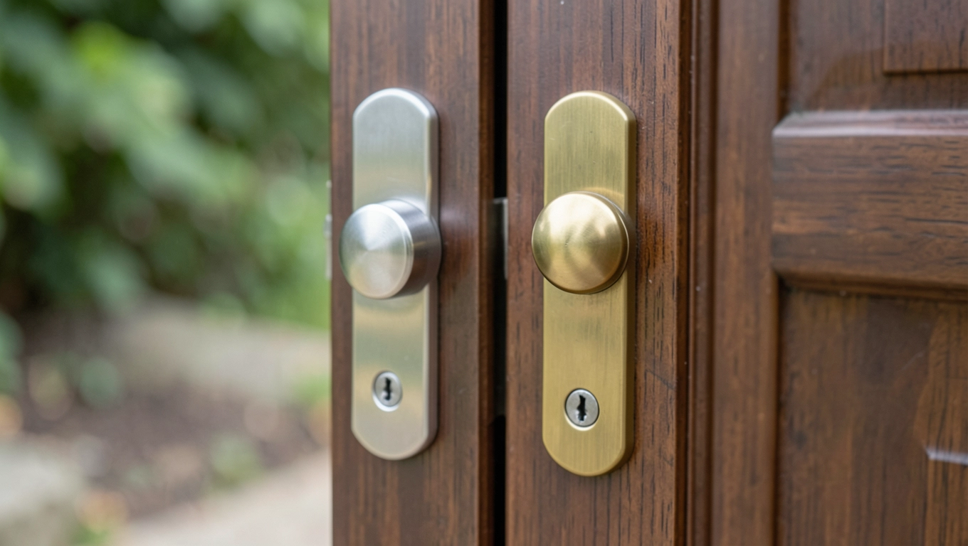 Materiały do budowy klamki drzwiowej