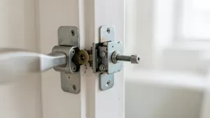 budowa zamka do drzwi pokojowych