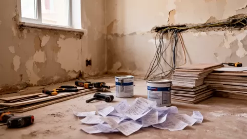 cena remontu mieszkania 50m2