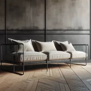 sofa styl industrialny